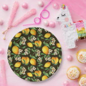 Assiettes En Carton Citron (Fête)