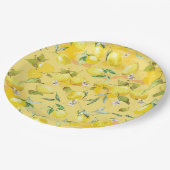 Assiettes En Carton citron vert IV (Angle)