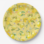 Assiettes En Carton citron vert IV (Devant)