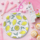 Assiettes En Carton Citrons (Fête)