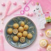 Assiettes En Carton Citrons en fausse grès (Fête)