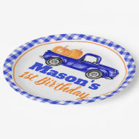 Citrouille citrouille - Bleu Truck