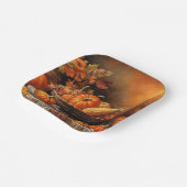 Assiettes En Carton Citrouille d'automne (Angulaire)
