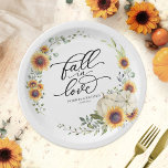 Assiettes En Carton Citrouille de la verdure automne dans l'amour<br><div class="desc">Découvrez nos magnifiques tournesols couleur aquarelle et notre suite de mariage citrouille sur le thème des chutes, facilement personnalisées avec vos détails. Contactez-moi par conversation pour toute question ou personnalisation. VEUILLEZ NOTER : Pour obtenir de l'aide sur les commandes, l'expédition, l'information sur les produits, etc., contactez directement le service à...</div>