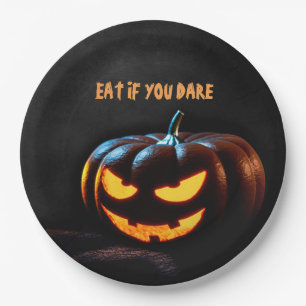 Assiettes En Carton Citrouille déplaisant Halloween Plaque en papier