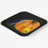 Assiettes En Carton Citrouille d'horreur (Angulaire)