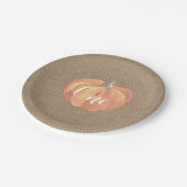 Assiettes En Carton Citrouille Fall First Birthday Party Plaques papie (Angle)