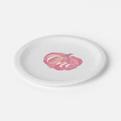 Assiettes En Carton Citrouille Fall First Birthday Party Plaques papie (Angle)