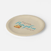 Assiettes En Carton Citrouille Fall First Birthday Party Plaques papie (Angle)
