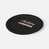 Assiettes En Carton Citrouille Leopard Automne Femmes Mignonne Automne (Angle)