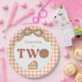 Assiettes En Carton Citrouille Pie 2e anniversaire (Fête)