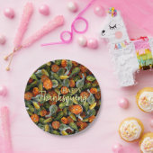 Assiettes En Carton Citrouille, Squash Plaque papier de récolte d'auto (Fête)