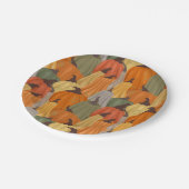Assiettes En Carton Citrouilles cosy (Angle)