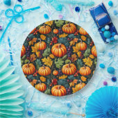 Assiettes En Carton Citrouilles de Big and Little Fall (Fête)