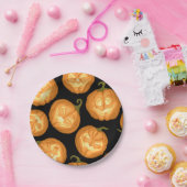 Assiettes En Carton Citrouilles d'Halloween (Fête)