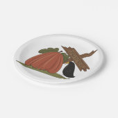 Assiettes En Carton Citrouilles Et Blackbird (Angle)