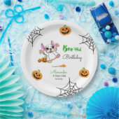 Assiettes En Carton Citrouilles fantômes mignons Halloween Joyeux anni (Fête)