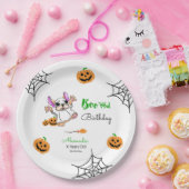 Assiettes En Carton Citrouilles fantômes mignons Halloween Joyeux anni (Fête)