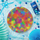 Assiettes En Carton CKC Paint Can Florals-PAPIER PLAQUES DE FÊTE (Fête)