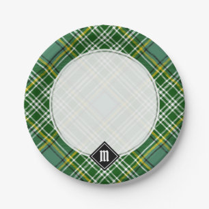 Assiettes En Carton Clan Currie Tartan