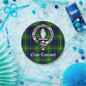 Assiettes En Carton Clan écossais Lamont Crest Badge et Tartan (Fête)