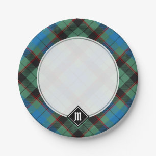 Assiettes En Carton Clan Guthrie Tartan