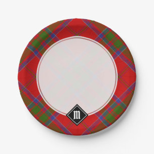 Assiettes En Carton Clan MacDonald de Plaques de papier Keppoch Tartan