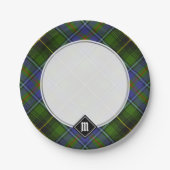 Assiettes En Carton Clan MacInnes Tartan (Devant)