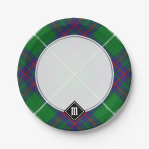 Assiettes En Carton Clan MacIntyre Chasse Tartan Plaques de papier