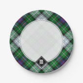 Assiettes En Carton Clan MacKenzie Robe Tartan Plaques en papier (Devant)