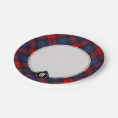 Assiettes En Carton Clan MacLachlan Tartan (Angle)