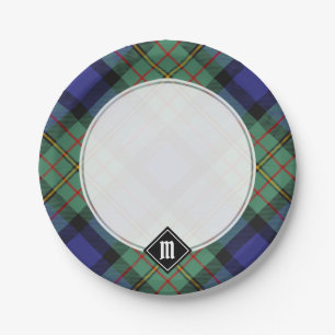 Assiettes En Carton Clan MacLaren Tartan