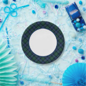 Assiettes En Carton Clan MacLeod de Skye Tartan Border (Fête)