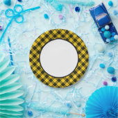 Assiettes En Carton Clan MacLeod Tartan Border (Fête)