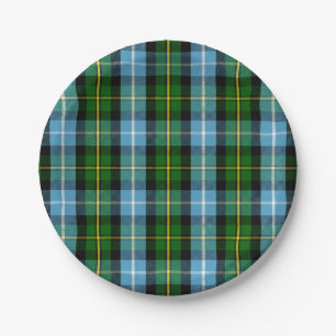Assiettes En Carton Clan MacNeil Tartan
