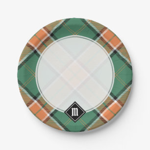 Assiettes En Carton Clan Pollock Tartan Plaques en papier