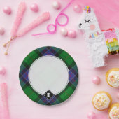 Assiettes En Carton Clan Sinclair Chasse Tartan (Fête)