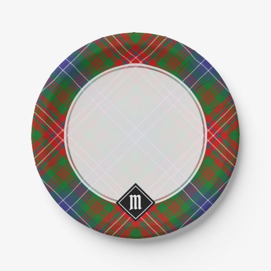 Assiettes En Carton Clan Wilson Modern Tartan (Devant)