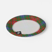 Assiettes En Carton Clan Wilson Modern Tartan (Angle)