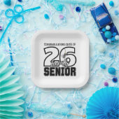 Assiettes En Carton Class of 2026 Graduation Tassel (Fête)