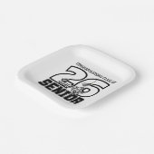 Assiettes En Carton Class of 2026 Graduation Tassel (Angulaire)