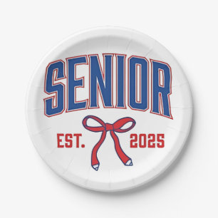 Assiettes En Carton Classe Coquette Senior 2025 de 2025 de vaches rose