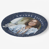 Assiettes En Carton Classe de 2023 Vous l'avez fait Photo Graduation P (Angle)