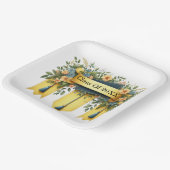 Assiettes En Carton Classe De Diplôme De Customisé (Angulaire)