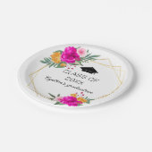 Assiettes En Carton Classe de printemps fleur sauvage (Angle)