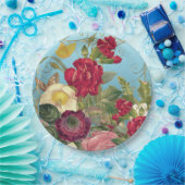 Assiettes En Carton Classe Rose Rouge, Burgandy, Jaune, Turquoise Arri (Fête)