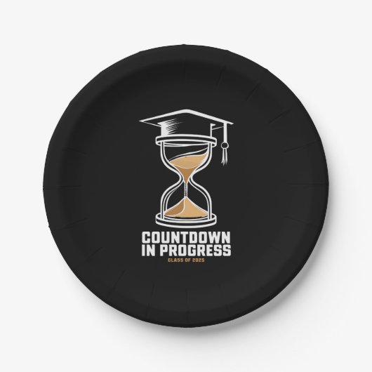 Assiettes En Carton Classe supérieure de 2025 Compte à rebours pour le (Devant)