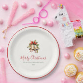 Assiettes En Carton Classic Christmas Elegant Paper Plates (Fête)