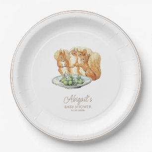 Assiettes En Carton Classic Pierre le Baby shower lapin
