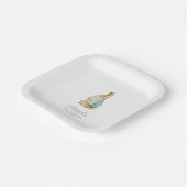 Assiettes En Carton Classic Pierre le Baby shower lapin (Angulaire)